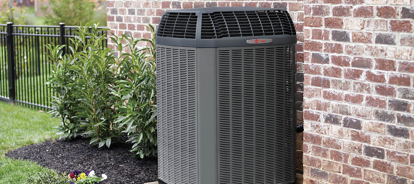 Trane unit outdoors